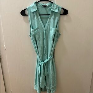 Express Turquoise Dress